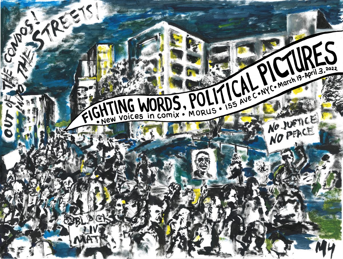 Fighting Words, Political Pictures (New Voices in Comix)